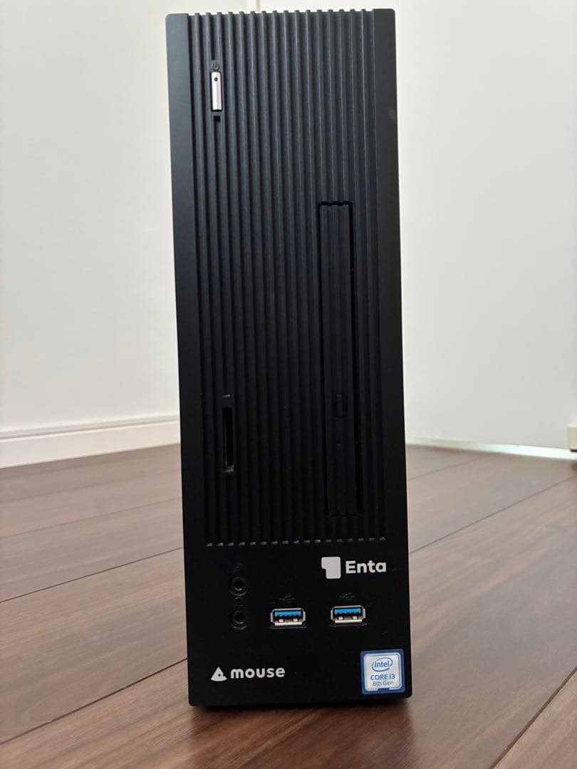 【お買得】mouse デスクトップPC i3 8GB SSD+HDD 軽量