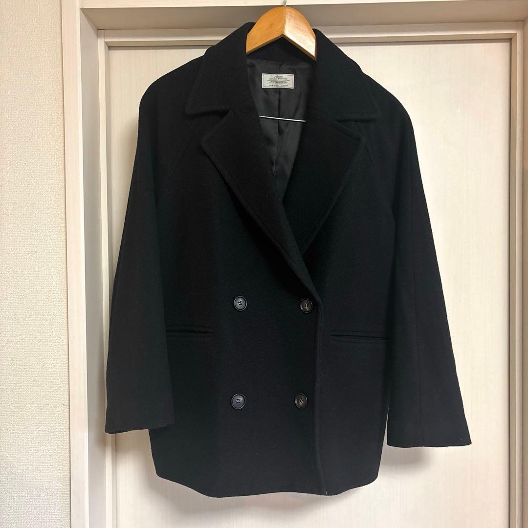 ジャーナルスタンダード　レリューム　尾州ウールショートPコート