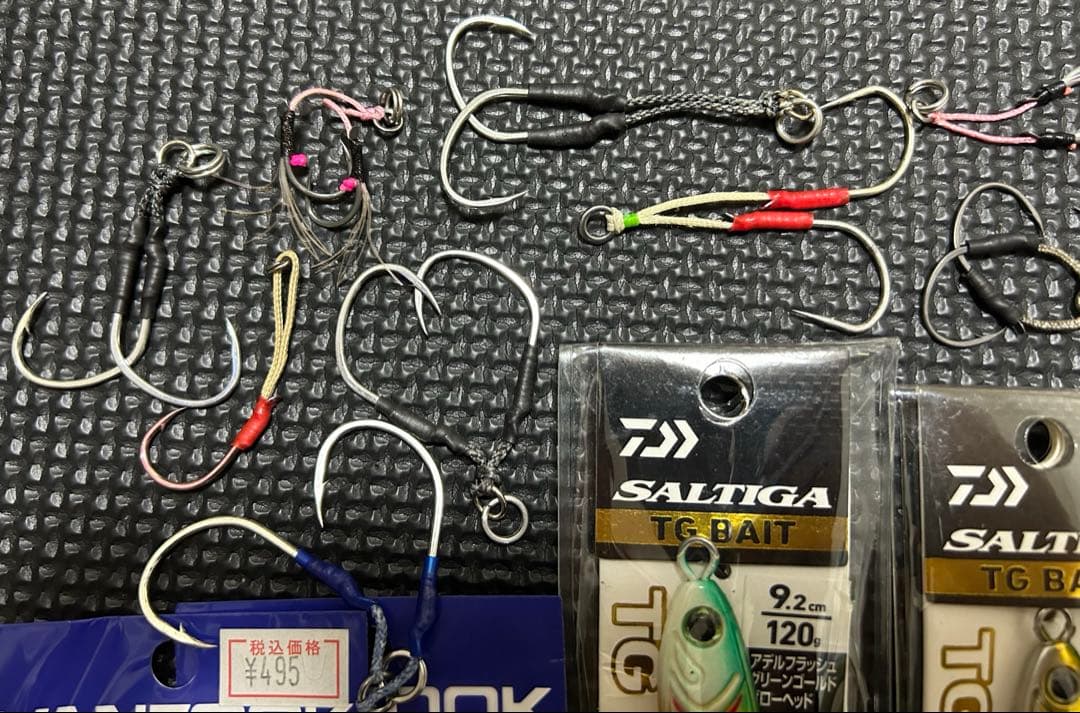 ダイワ　TGベイト　ポーズレス　トウキチロウ　などフック付きまとめセット