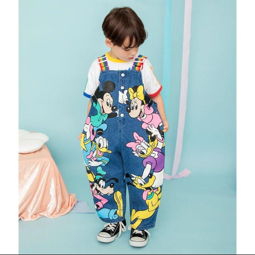 【新品未使用品】ブリーズ×ディズニー サロペット80cm オーバーオール