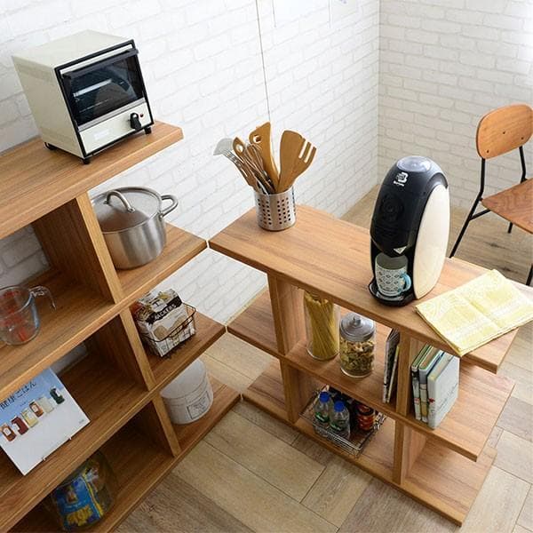 ロータイプ90cm幅　★超特価★佐藤産業　4FUL Fizz シェルフ 1