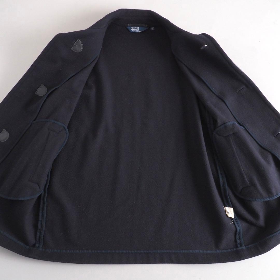 ラルフローレン　ダッフルコート　ネイビー　美品