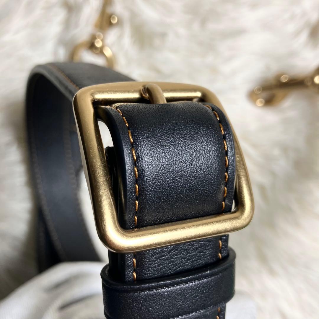 【未使用級】 COACH ローグ25 2way ブラック CI767