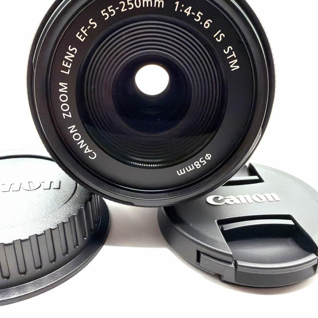 新品未使用品 Canon EF-S55-250mm f4-5.6 IS STM