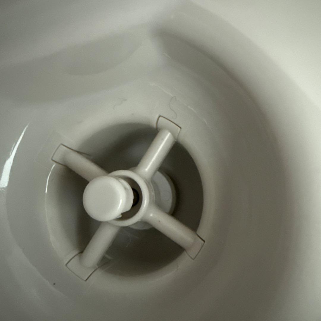 ラッキ最終値下げ！フェイススチーマー ホワイト マーブル模様