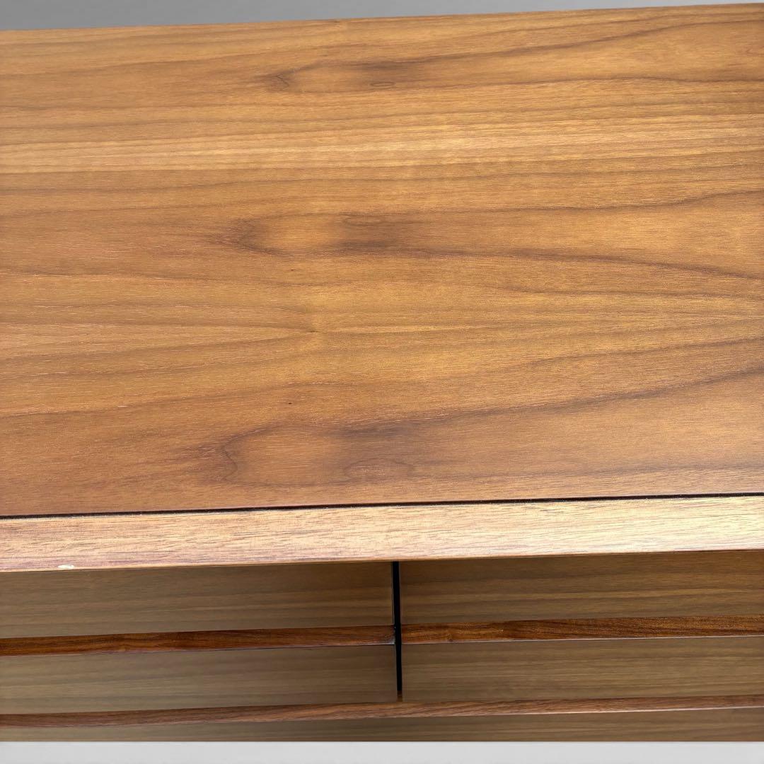 美品　IDC　大塚家具　ウォールナット　6段　チェスト　北欧　タンス