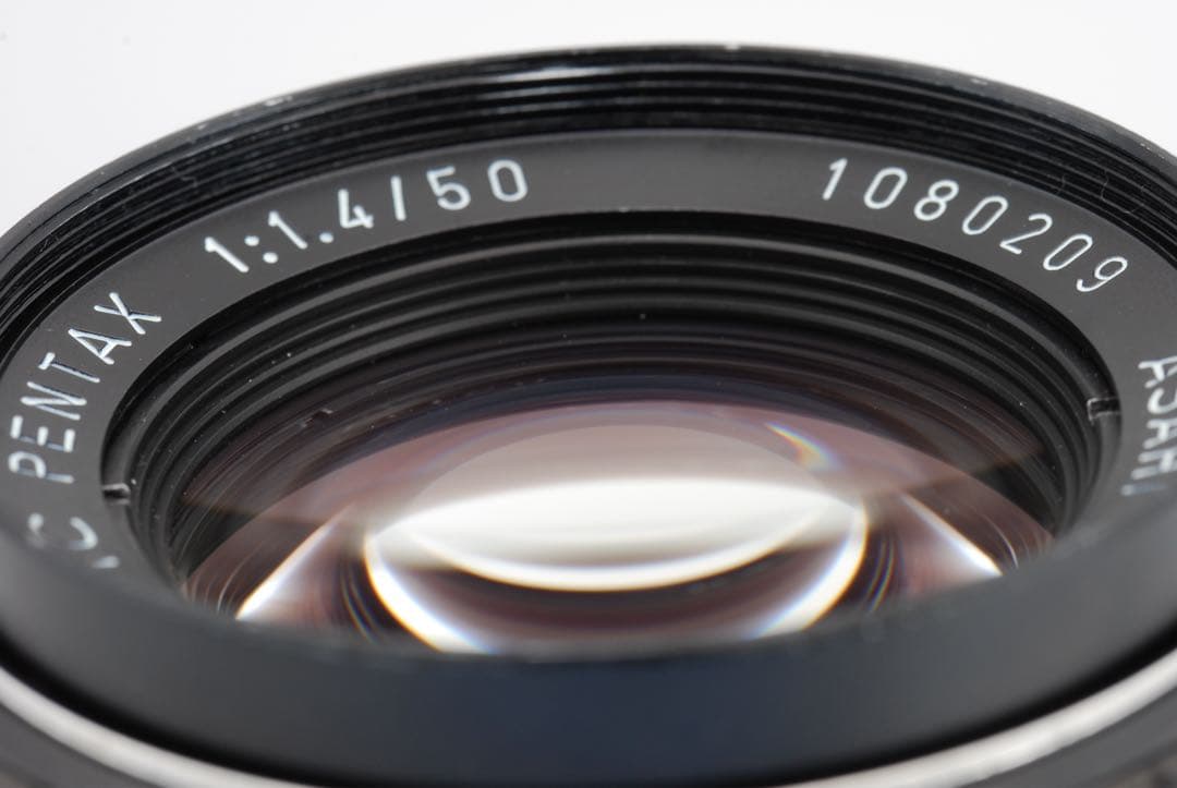 【整備済】SMC PENTAX 50mm f1.4 Kマウント 明るい単焦点