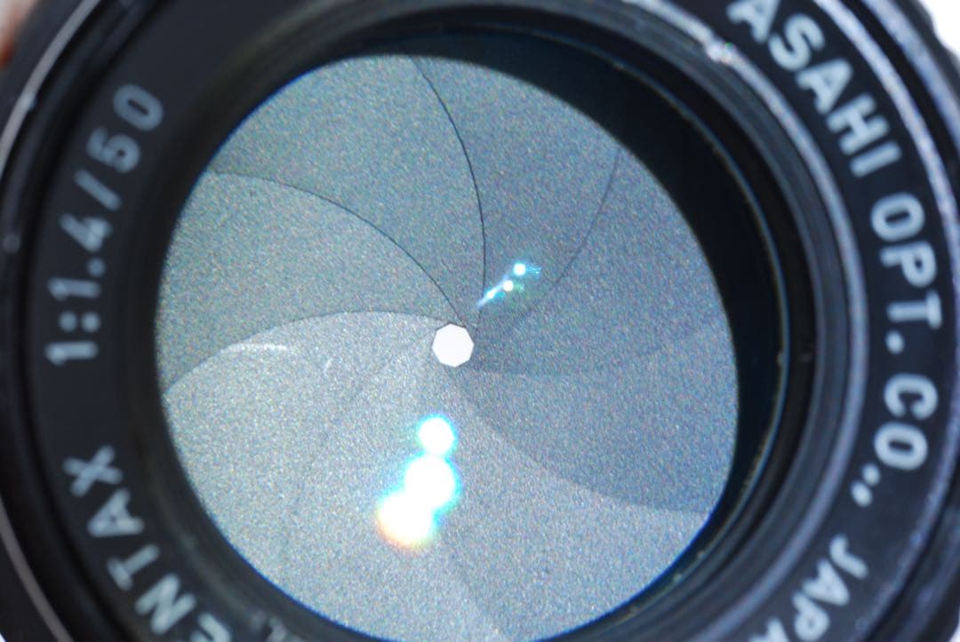 【整備済】SMC PENTAX 50mm f1.4 Kマウント 明るい単焦点