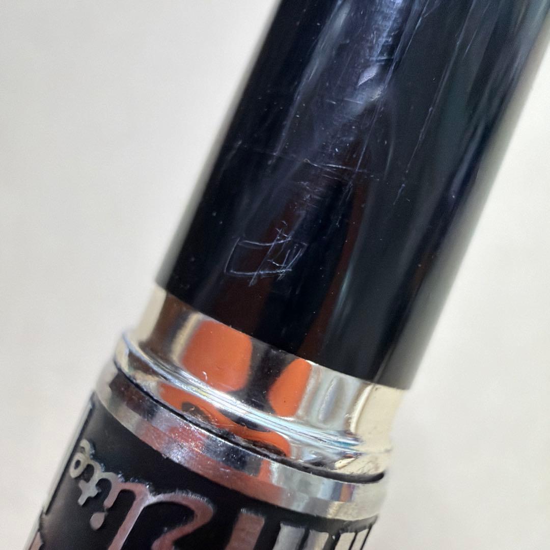 廃盤 パイロット Elite エリート 格子 万年筆 18K 750 M 蝕刻