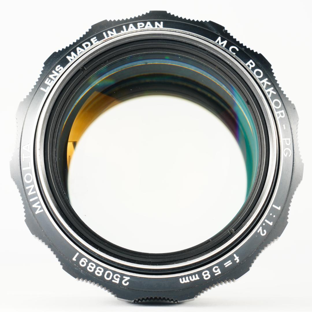 アダプター Minolta MC-ROKKOR PG 58mm F1.2 891