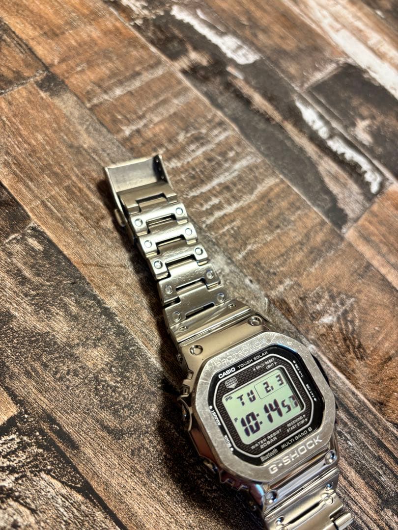 G-SHOCK フルメタル　GMW-B5000 シルバー