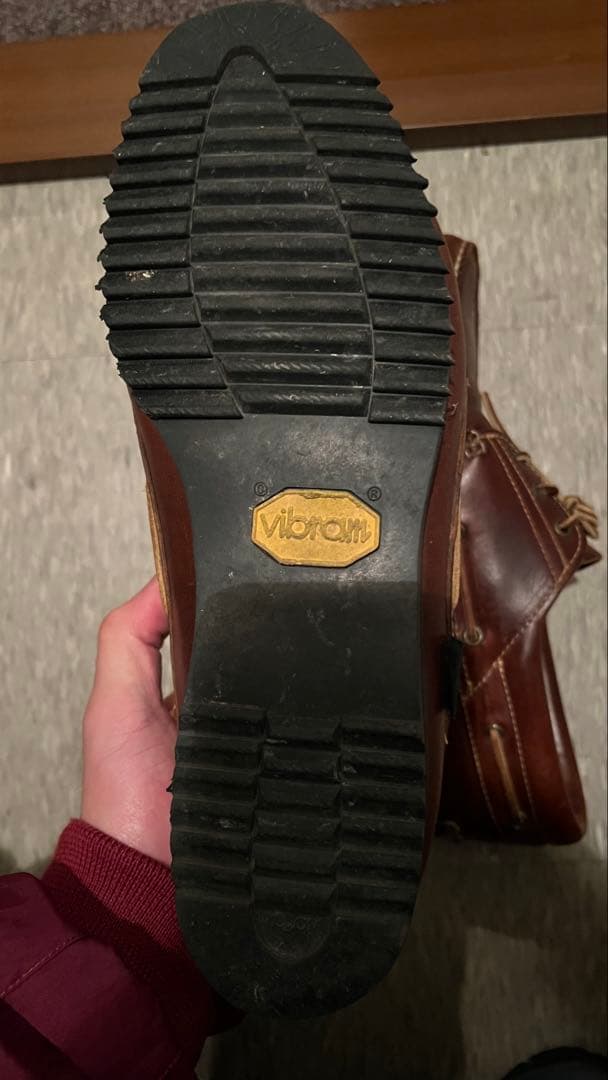 Basil ブラウン モカシン Vibramソール