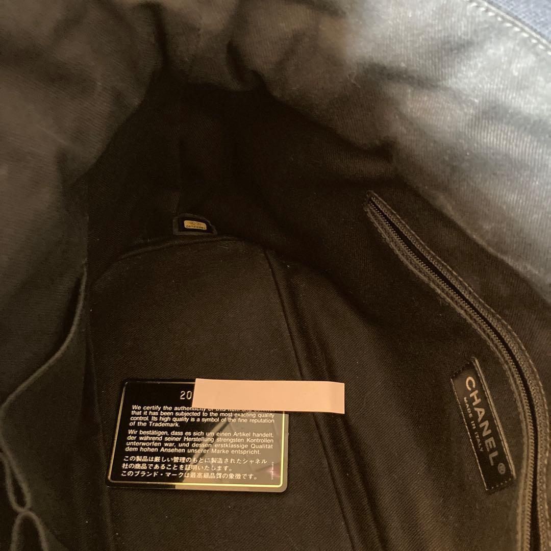 M*✨様 シャネル　ストローバッグ　希少　ネイビー