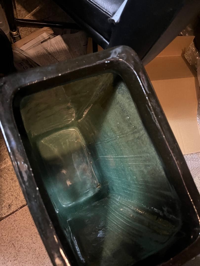 傘立て、陶器傘立て、アジアンテイストの陶器傘立て、中国の傘立て、古代壁画傘立て