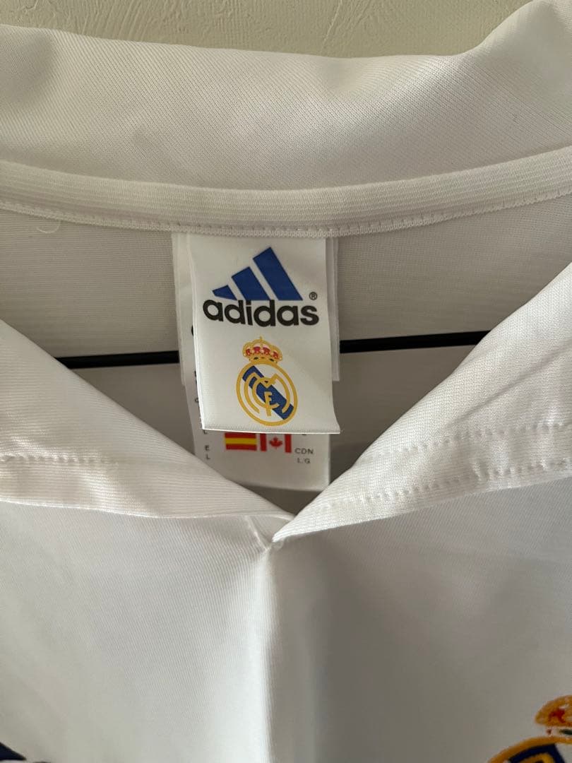 サッカー　adidas レアルマドリード 記念　長袖　ユニフォーム　ラウール