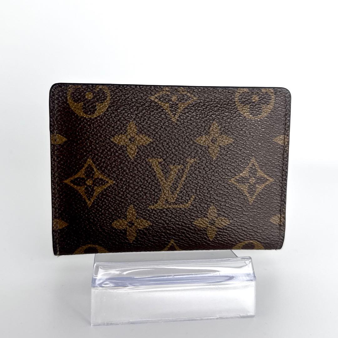 ヴィトン モノグラム カードケース ポルト2 カルト ヴェルティカル ビトン ６