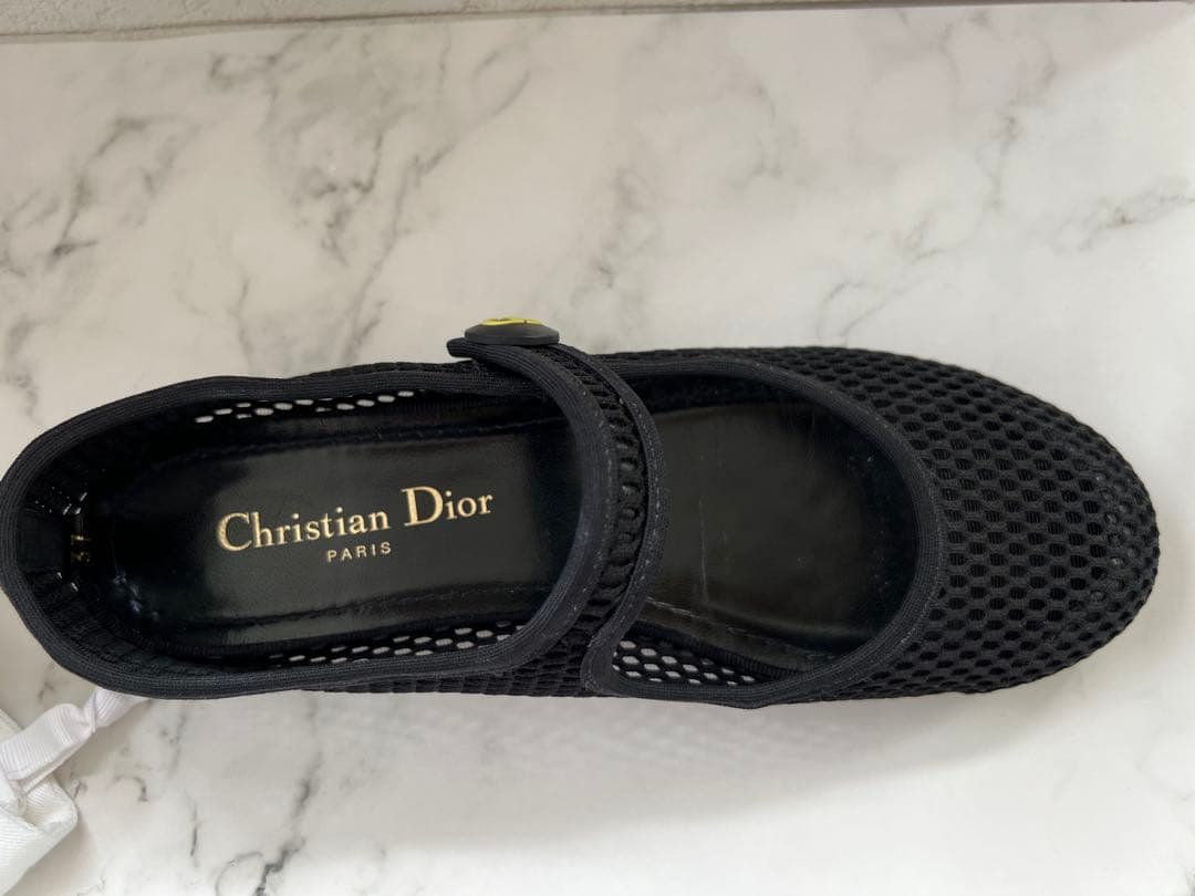 週末限定お値引き‼️Christian Dior バレエシューズ メッシュ
