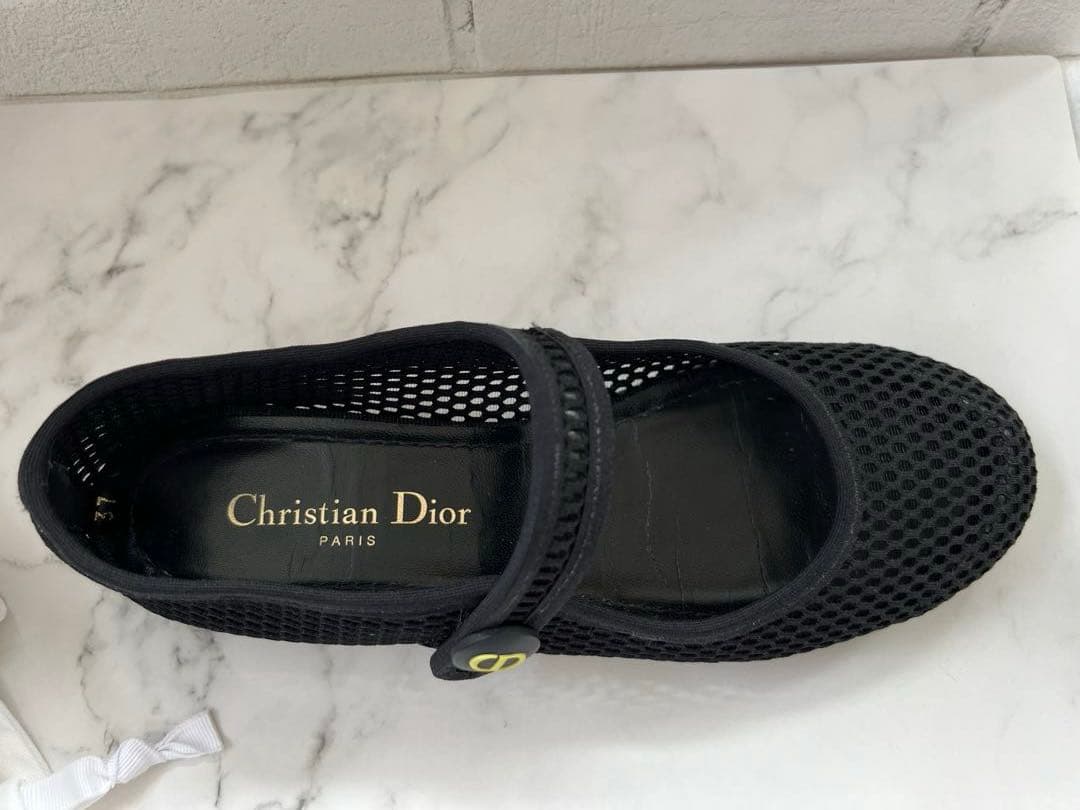 週末限定お値引き‼️Christian Dior バレエシューズ メッシュ