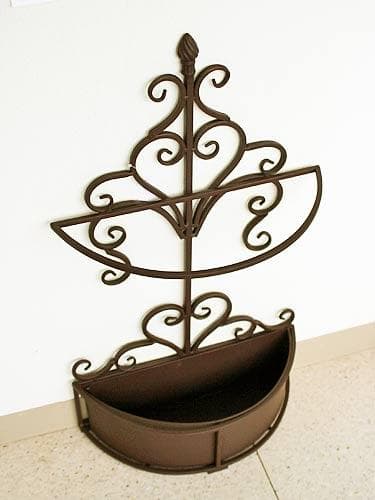 コーナー アンブレラスタンド 傘立て アイアン 半月型 CIE-45