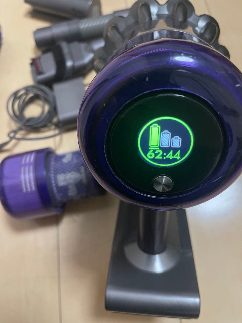 【美品)Dyson コードレスクリーナー V11 sv14エコーモード63分