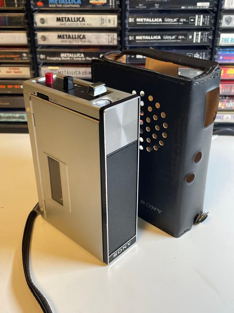 SONY TC-50 アポロ7号採用モデル　ポータブルカセットプレーヤー　ソニー