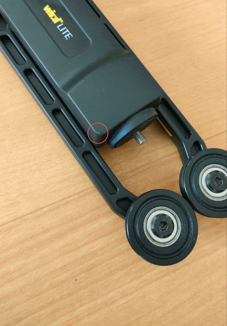 Wiral LITE（ケーブルカム）カメラを取り付けワイヤーで撮影