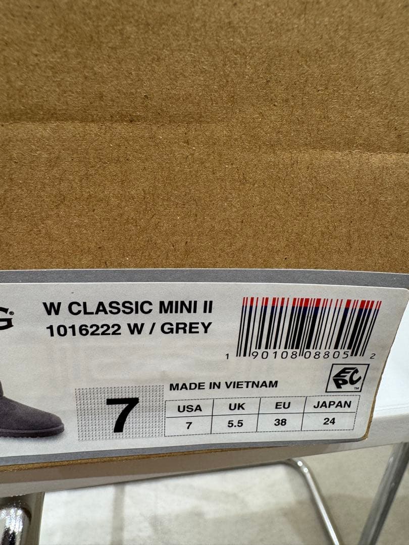 UGG CLASSIC MINI グレー
