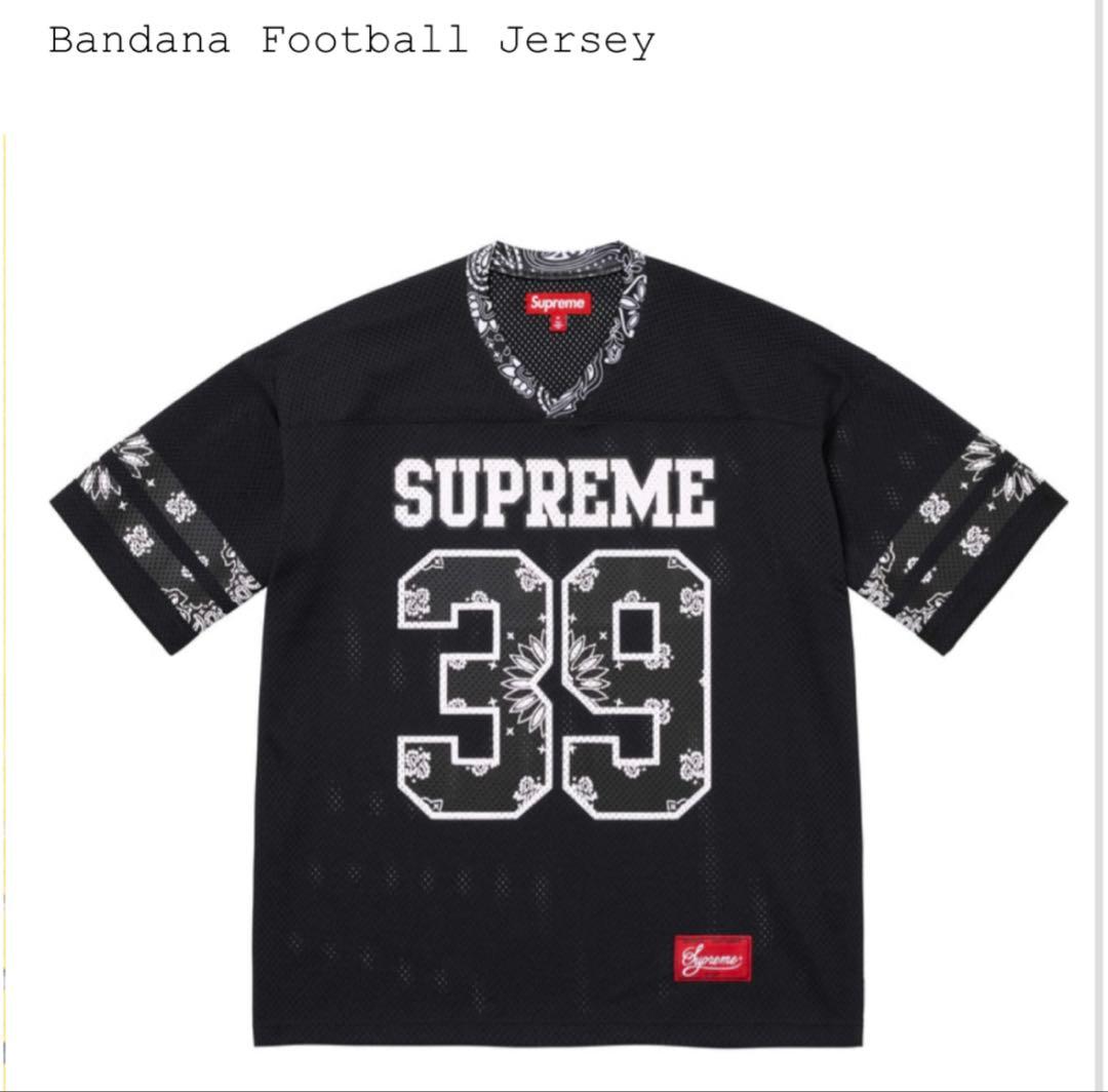 シャツ Supreme Bandana Football Jersey \"Black