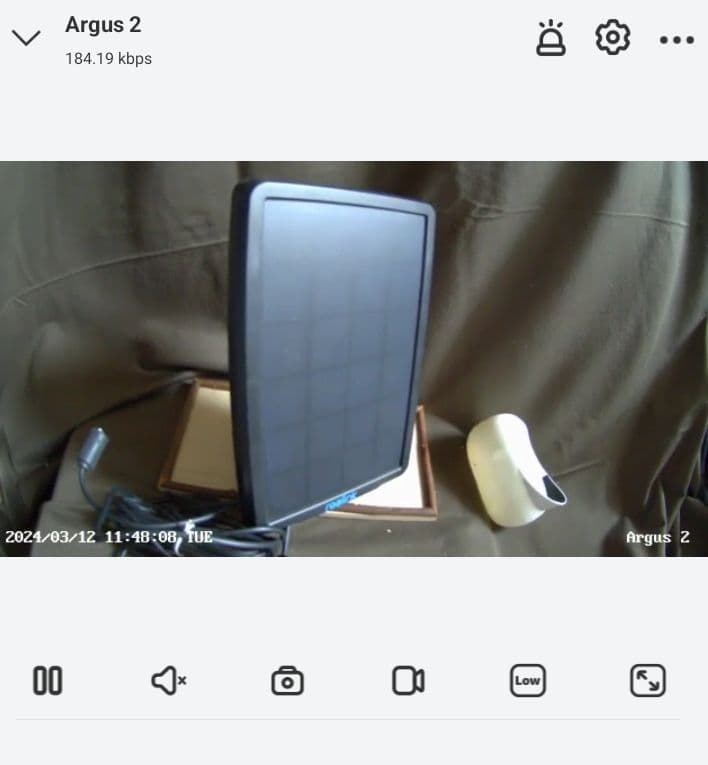 防犯カメラ Reolink Argus 2, Solar Panel セット
