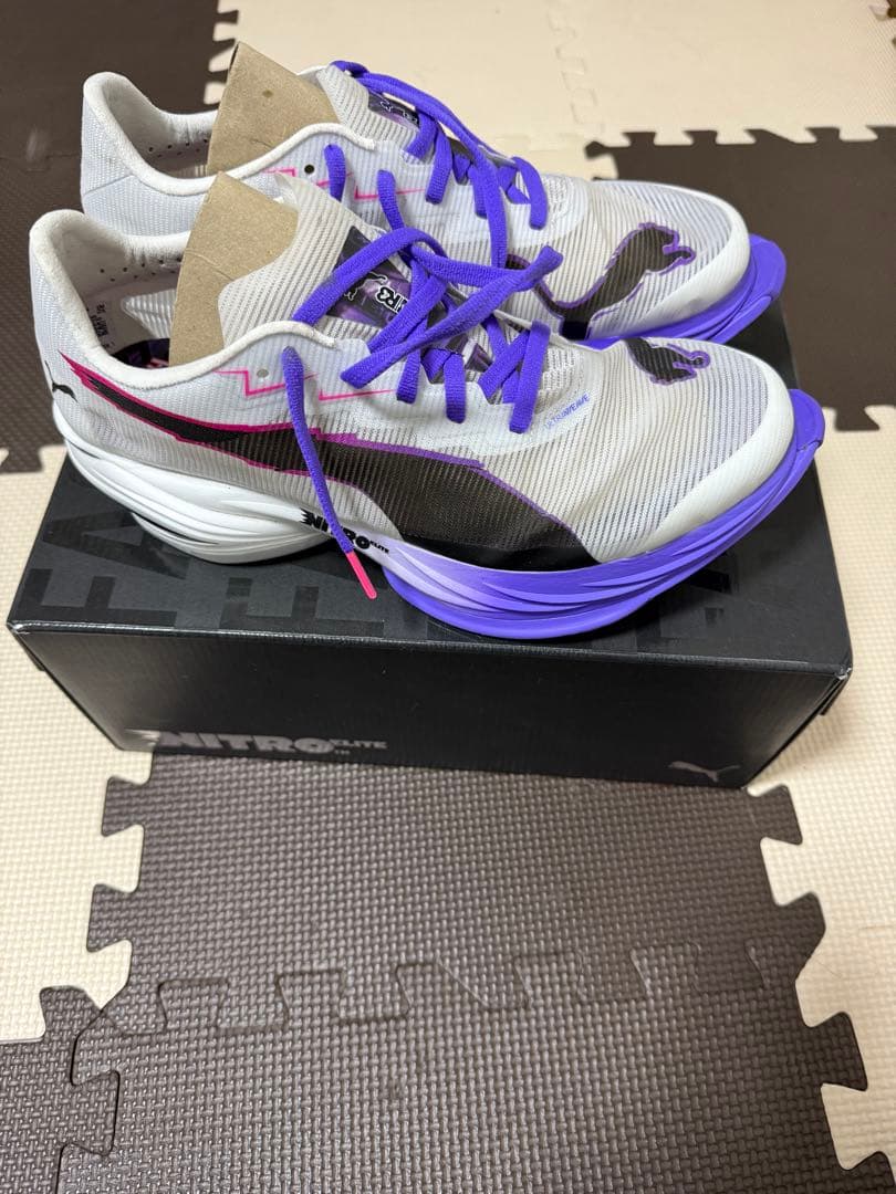 Puma Faster nitro Ellie3 ランニング大好き