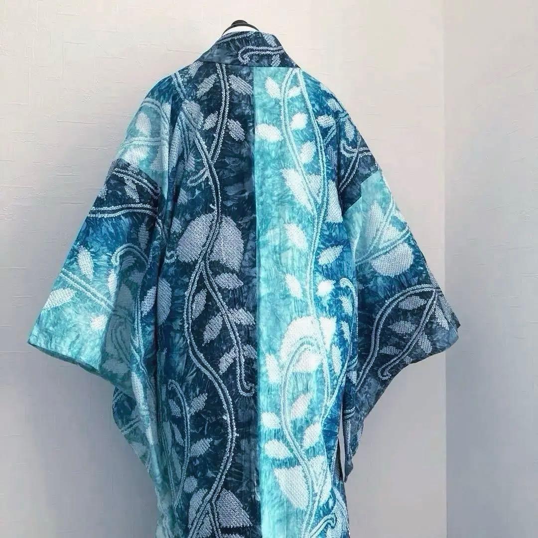 ローラ やまと誂　有松絞り　浴衣　高級浴衣　しつけ付　No.-a100