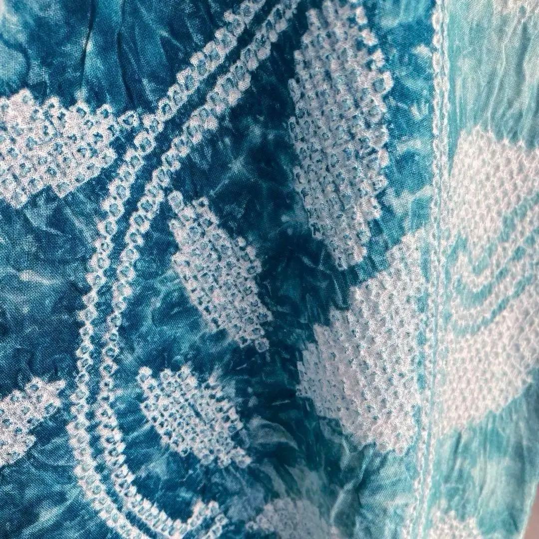 ローラ やまと誂　有松絞り　浴衣　高級浴衣　しつけ付　No.-a100