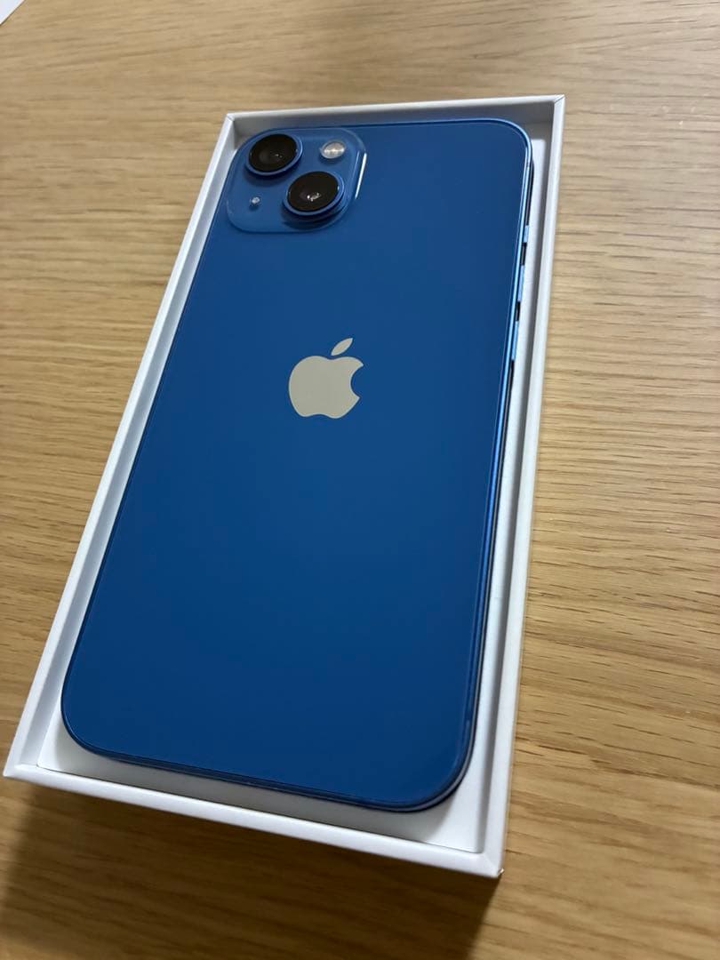 【輝】Apple iPhone 13 ブルー 本体　128GB