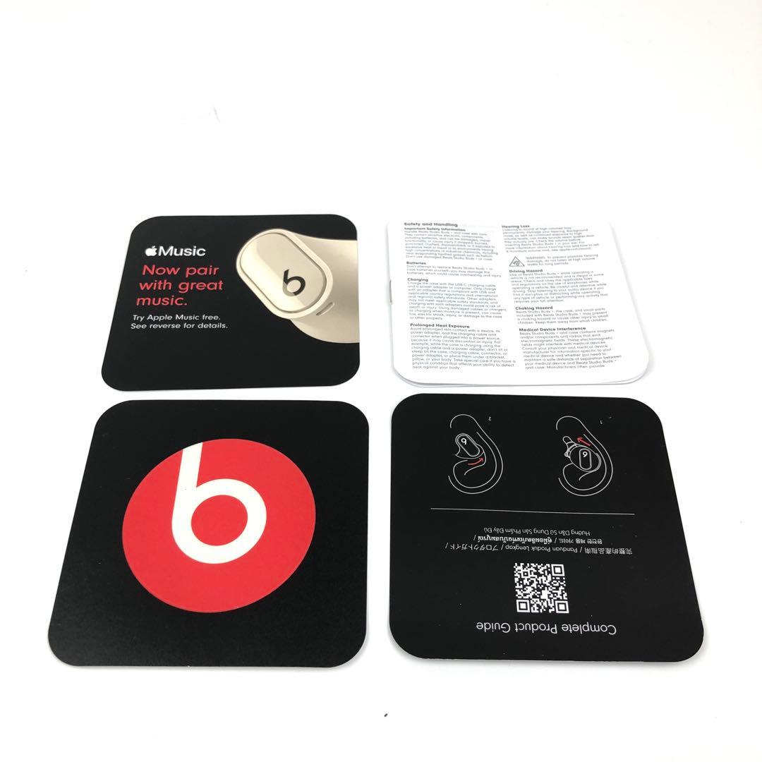 未使用 Beats Studio Buds + ノイズキャンセリング IPX4