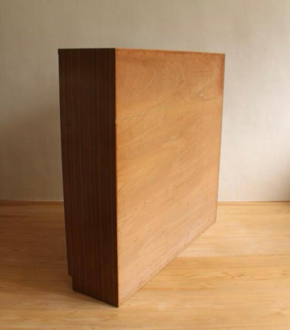 ガラス棚　収納棚　本棚　食器棚　木製　古道具　古道具　ビンテージ　レトロ