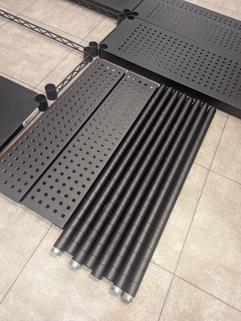 バウヒュッテ デスクサイドラック BHS-600SM-BK