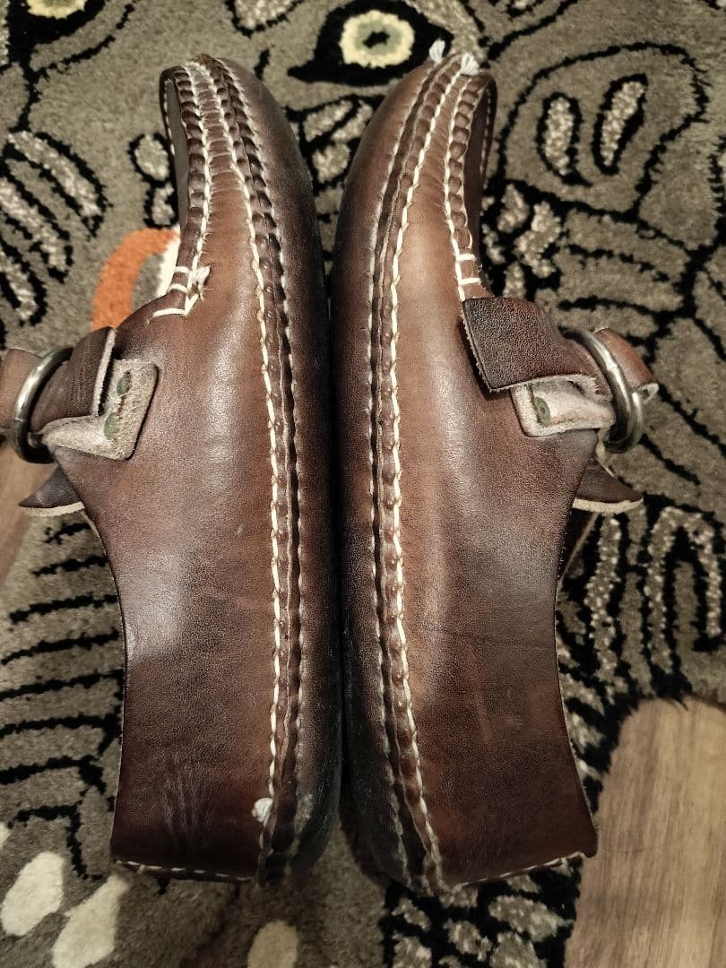 アローモカシン arrow moccasin センターリングモカシン