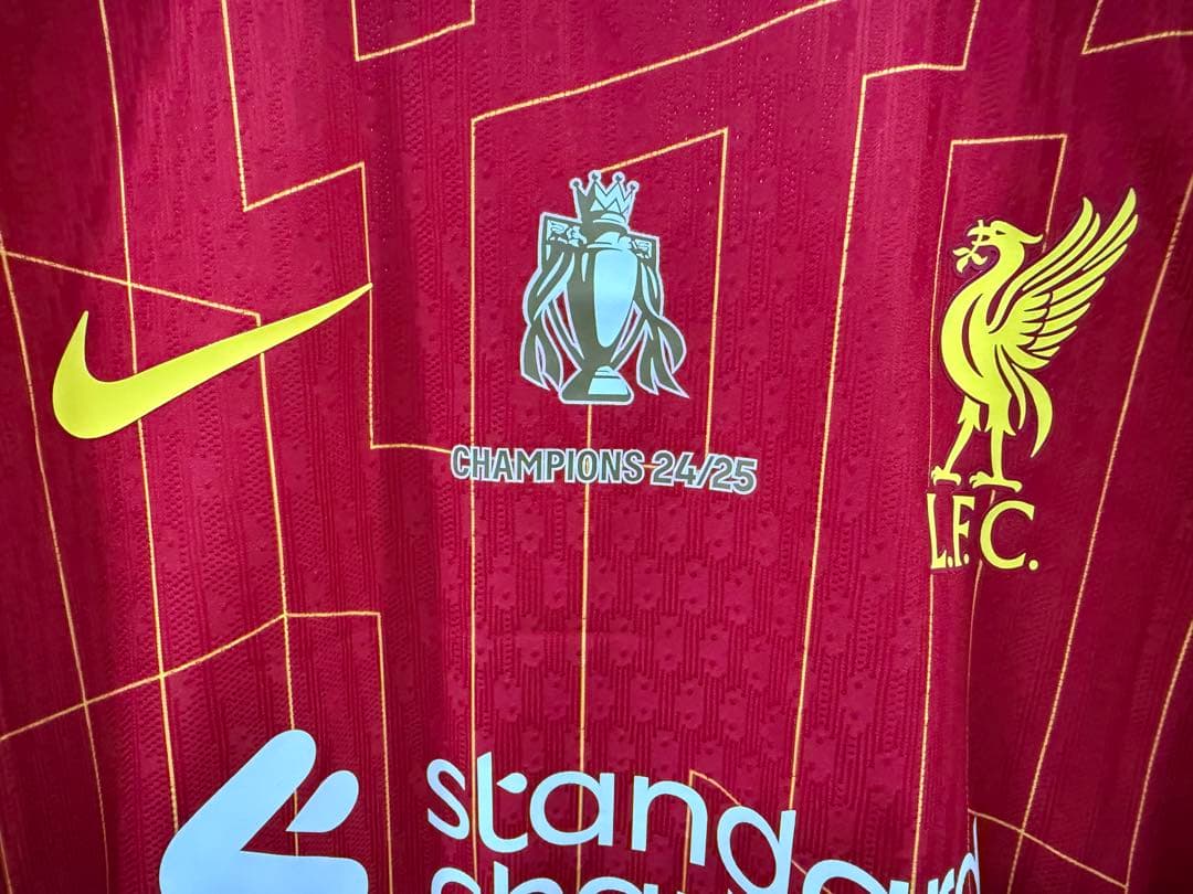 【新品 正規品】リバプール 優勝記念 24/25 ユニフォーム オーセンティック