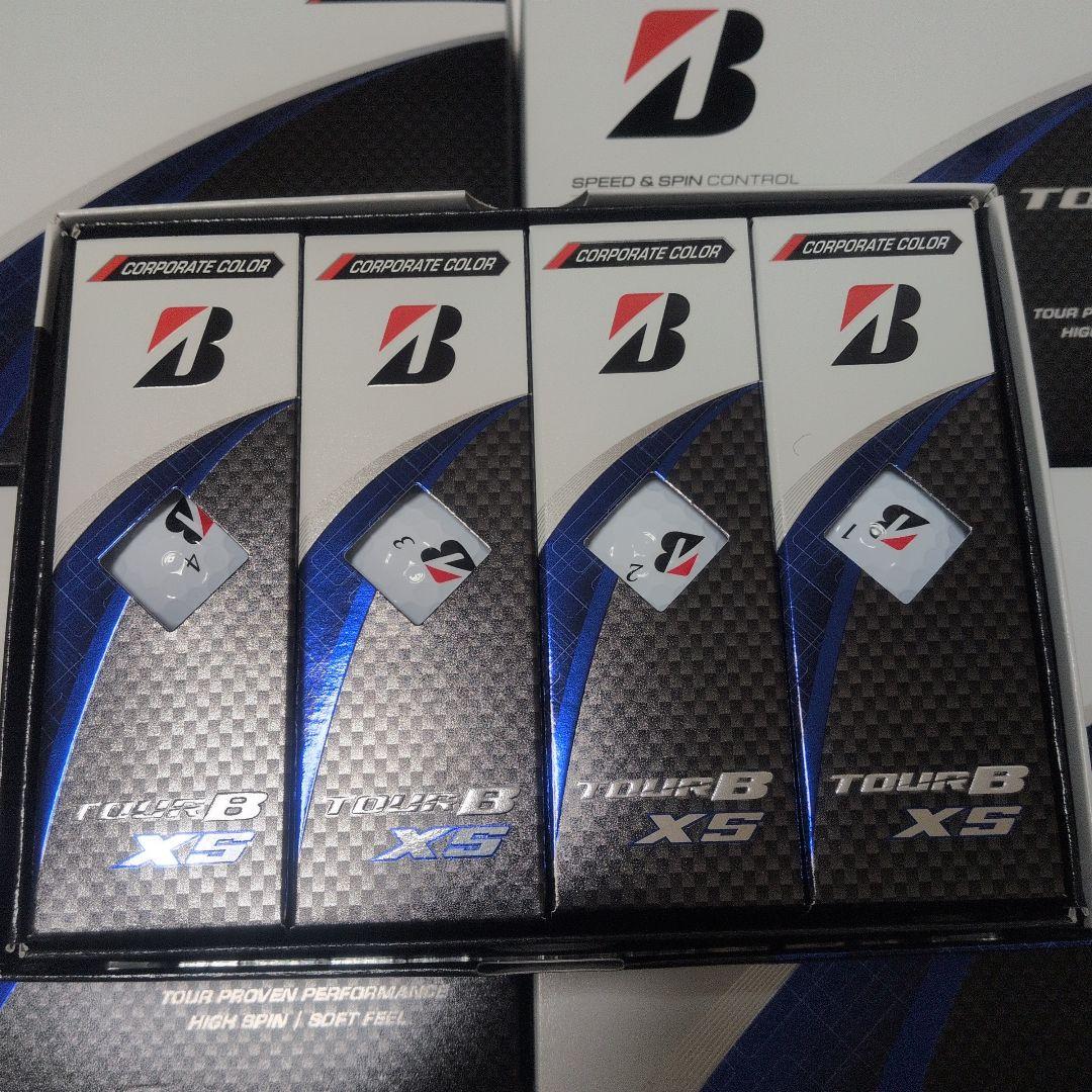 ☆新品☆ブリヂストン TOUR B XS ゴルフボール 5ダース コーポレート