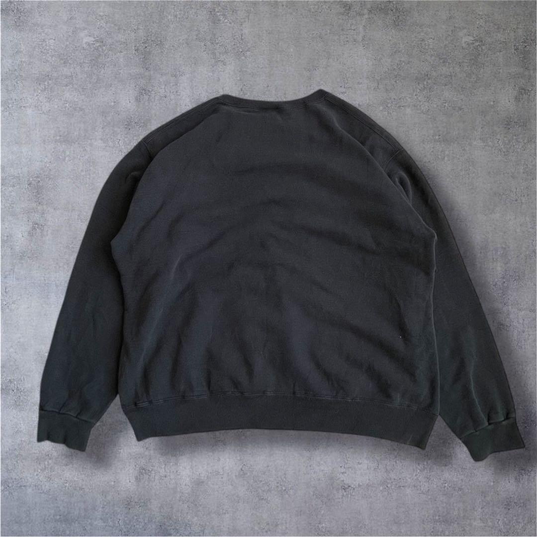 90‘sUSA製　チャンピオンスウェットNFLパンサーズ　前Vガゼット　ネイビー