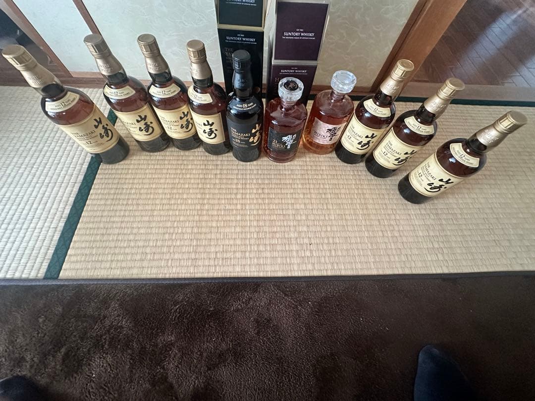 山崎 12年 18年 響 21年 白州 12年 ウイスキーセット