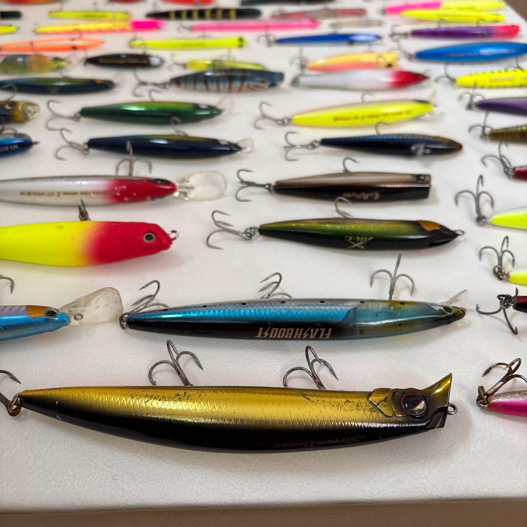 68本シーバスルアーまとめ売り（バラ売りもあり）