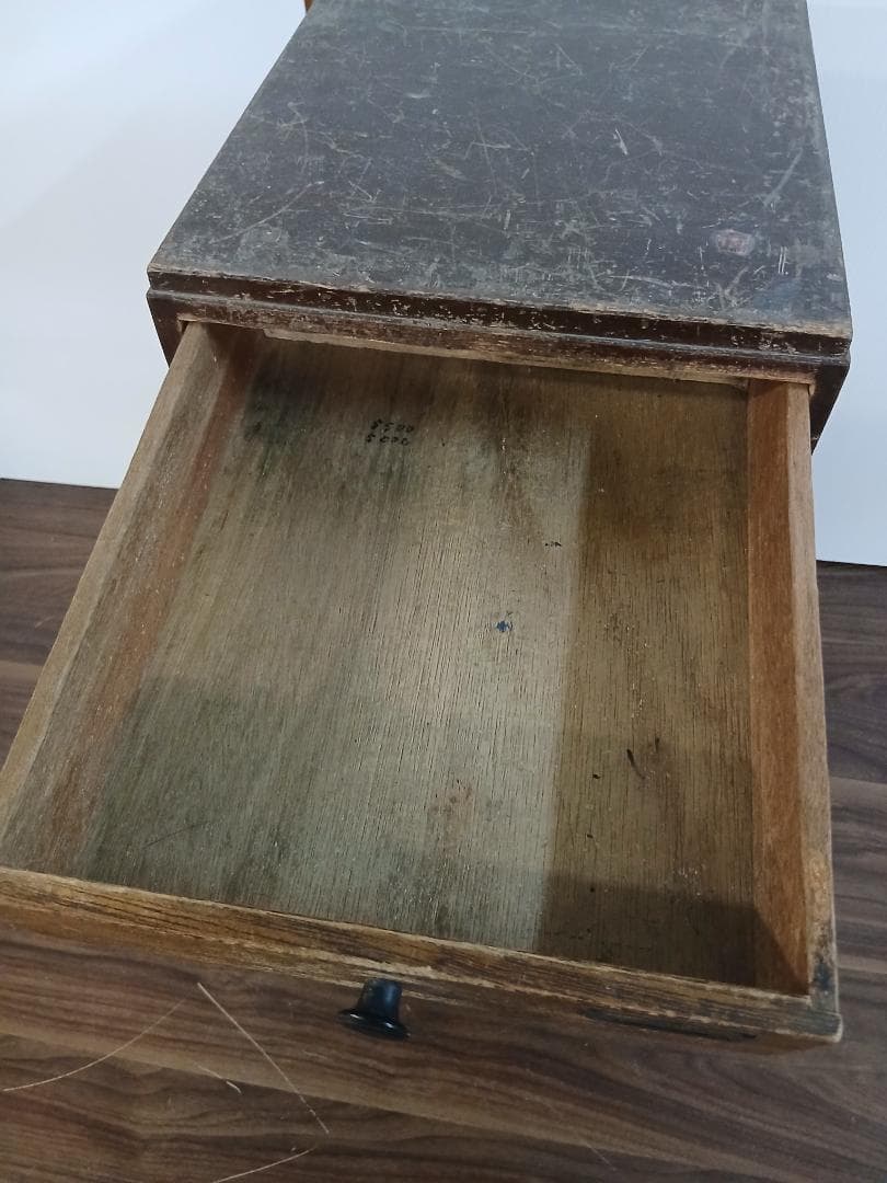 昭和レトロ　小引き出し　木製　ミニ箪笥　書類入れ　古道具　収納