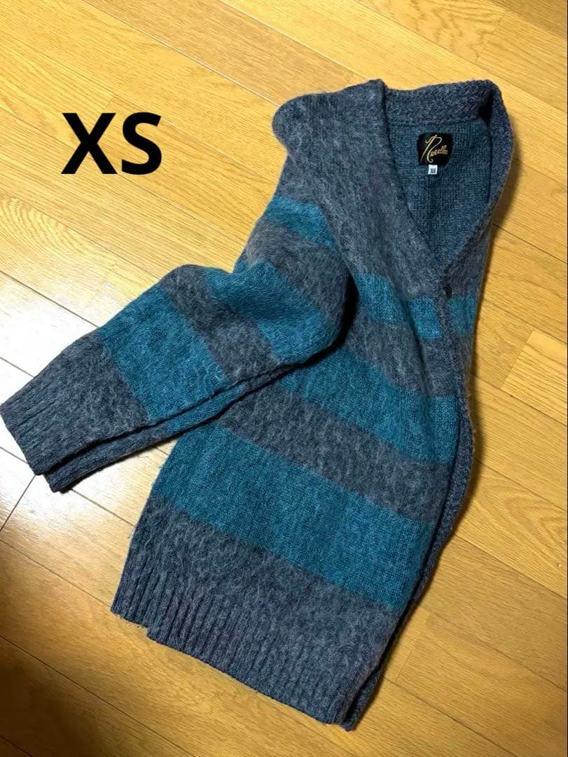Needles Bshop 別注 ストライプ カーディガン ニードルズ
