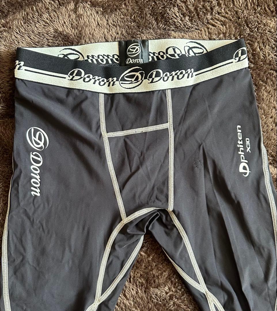 Doron × Phiten ブラックタイツ