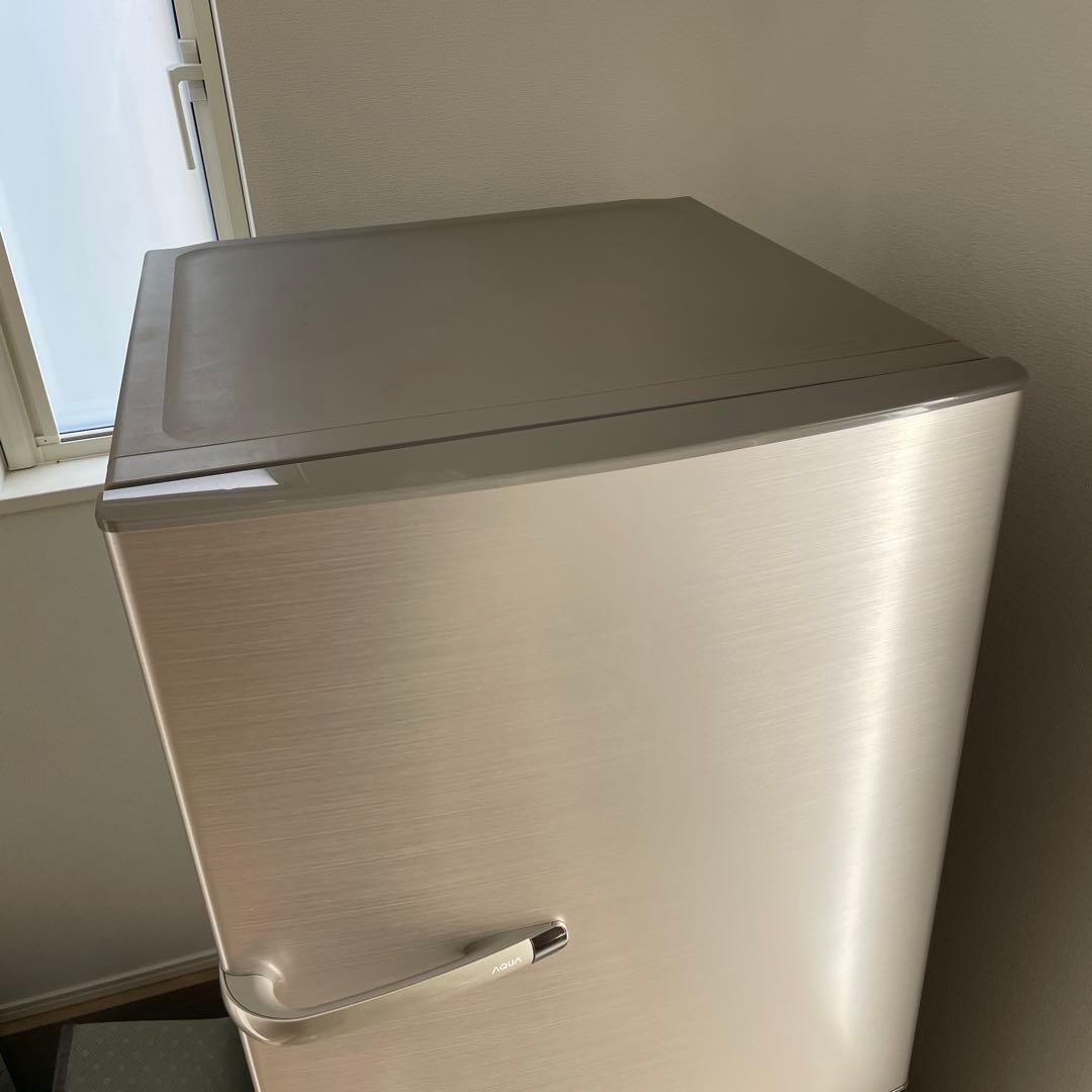 AQUA 冷蔵庫 AQR-KS27J N シャンパン 右開き 272L
