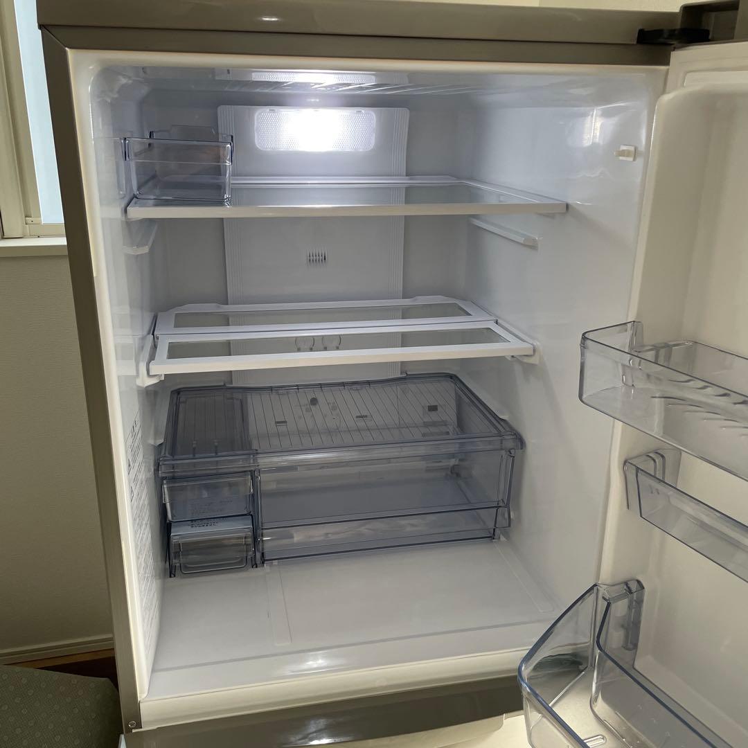 AQUA 冷蔵庫 AQR-KS27J N シャンパン 右開き 272L