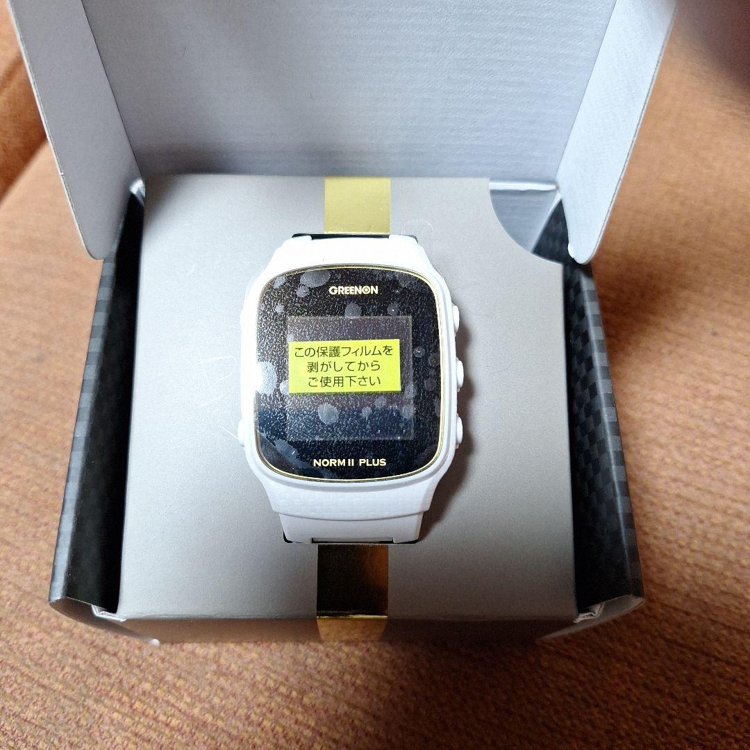 ゴルフナビ腕時計