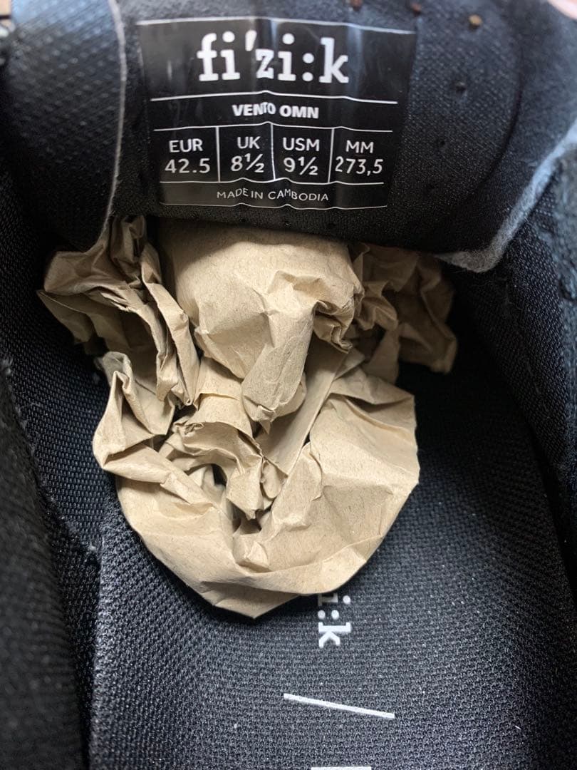 FIZIK フィジークVENTO OMNAビンディングシューズ 273.5mm