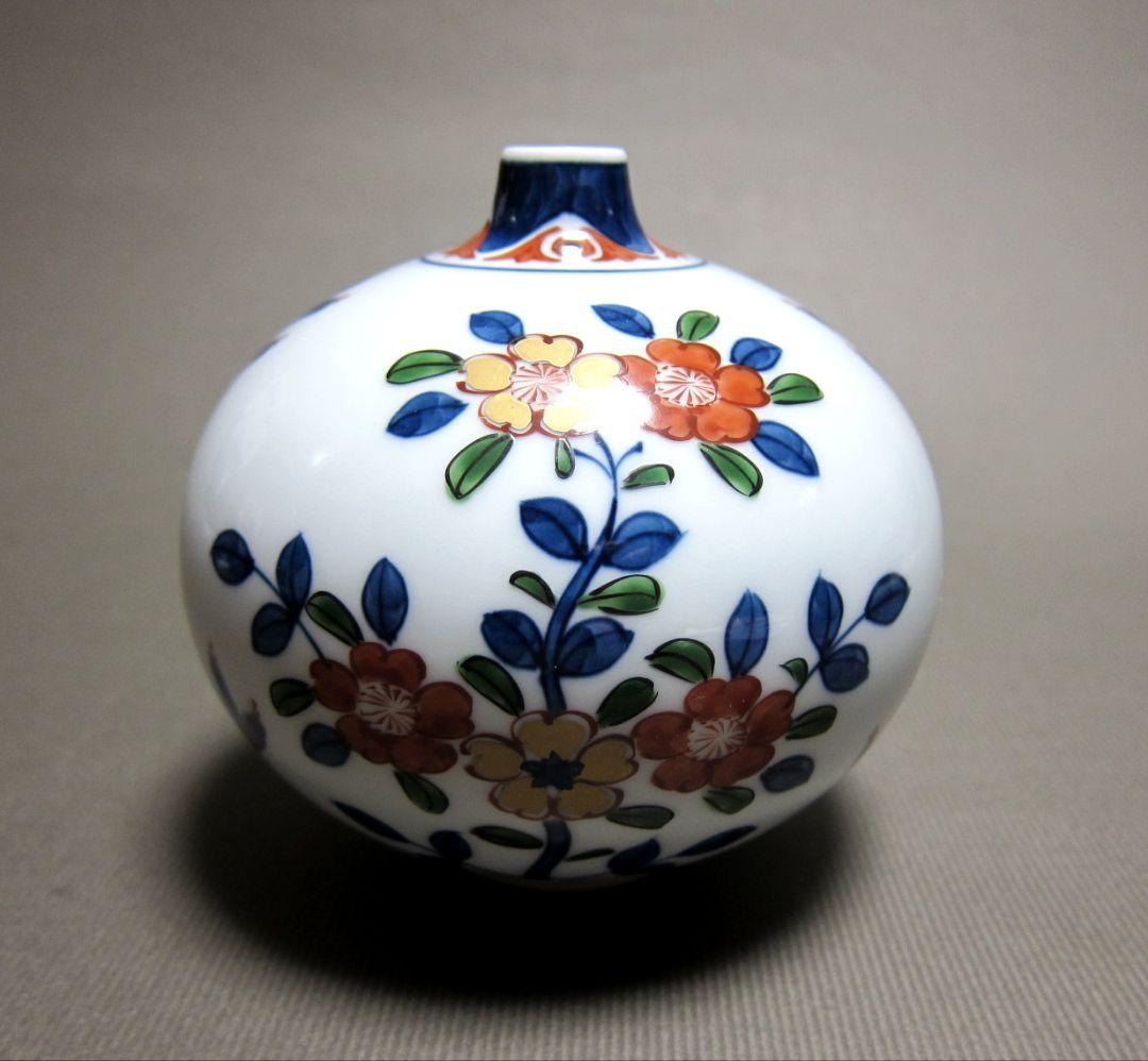 源右衛門窯　古伊万里風　桜図絵付　華器　共箱　廃盤品　有田焼　未使用保存品